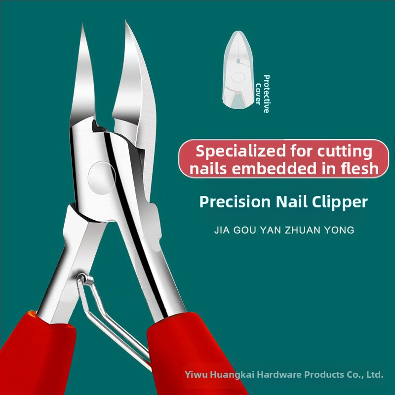 Ноктопедикюр комплект: стоманени клещи за канали на ноктите и наклонени нокътни ножици, педикюрни инструменти и многофункционални пинсети