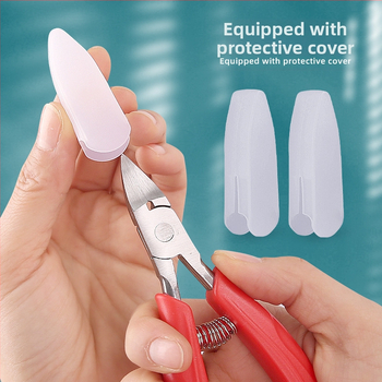 Nerūdijančio plieno nagų pincetas su erelio snapo formos galiuku, įrankis odai ir nagų grioveliams