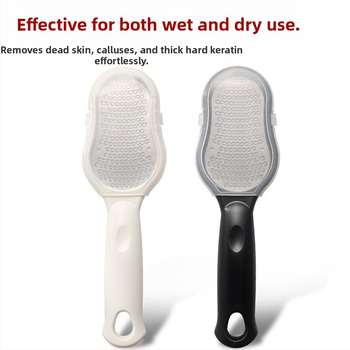 Πεντικιούρ εργαλείο για λιμάρισμα ποδιών με ωοειδή πέτρα τριβής | Υλικό: Ανοξείδωτος χάλυβας + Πλαστικό | Μάρκα: Other