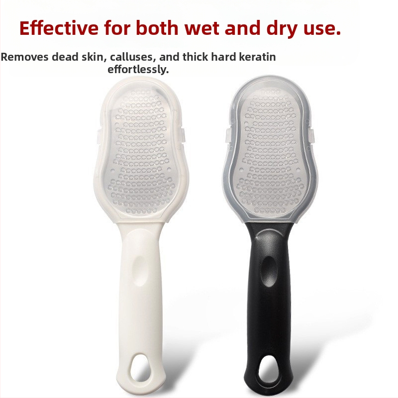 Πεντικιούρ εργαλείο για λιμάρισμα ποδιών με ωοειδή πέτρα τριβής | Υλικό: Ανοξείδωτος χάλυβας + Πλαστικό | Μάρκα: Other