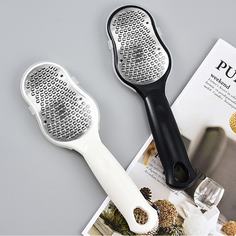 Πεντικιούρ εργαλείο για λιμάρισμα ποδιών με ωοειδή πέτρα τριβής | Υλικό: Ανοξείδωτος χάλυβας + Πλαστικό | Μάρκα: Other