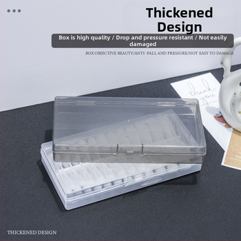 GNDG OEM Πλαστικό κουτί αποθήκευσης νυχιών – Θήκη για εργαλεία μανικιούρ