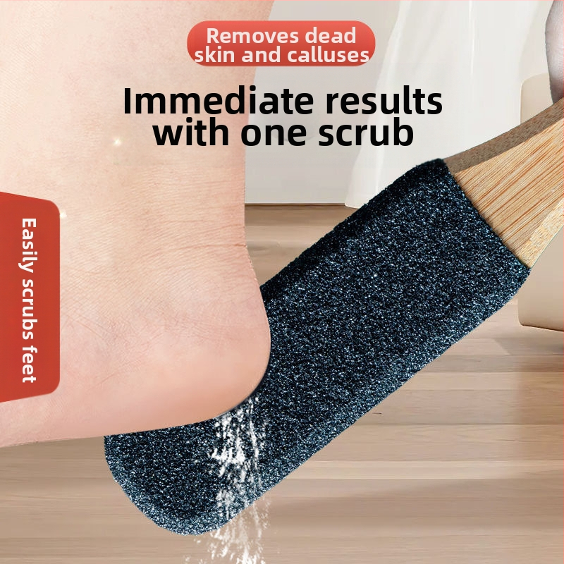 Xiang Yu Педикюр шлайф за крака от бук със силициев карбид, овален камък, 200 бр в кутия – инструмент за грижа за краката