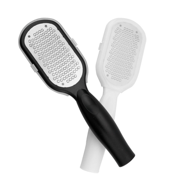 Λίμα ποδιών με κάλυμμα για αφαίρεση νεκρού δέρματος και κάλων | πλαστικό + ανοξείδωτος χάλυβας | 70,4 g | μονή συσκευασία