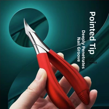 Σετ πολλαπλών χρήσεων περιποίησης νυχιών για οικιακή χρήση; υλικά πλαστικό και ανοξείδωτο ατσάλι; κεκλιμένη άκρη; πένσες για αυλάκι νυχιών