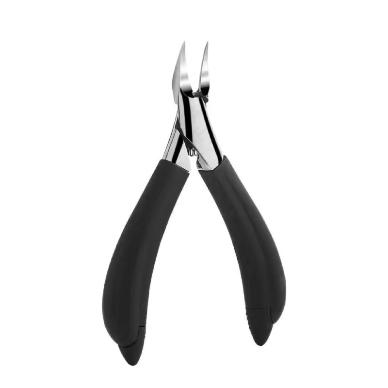 Многофункционален комплект за грижа при враснали нокти за домашна употреба; пластмаса и неръждаема стомана; наклонен връх; клещи за жлеба на нокътя