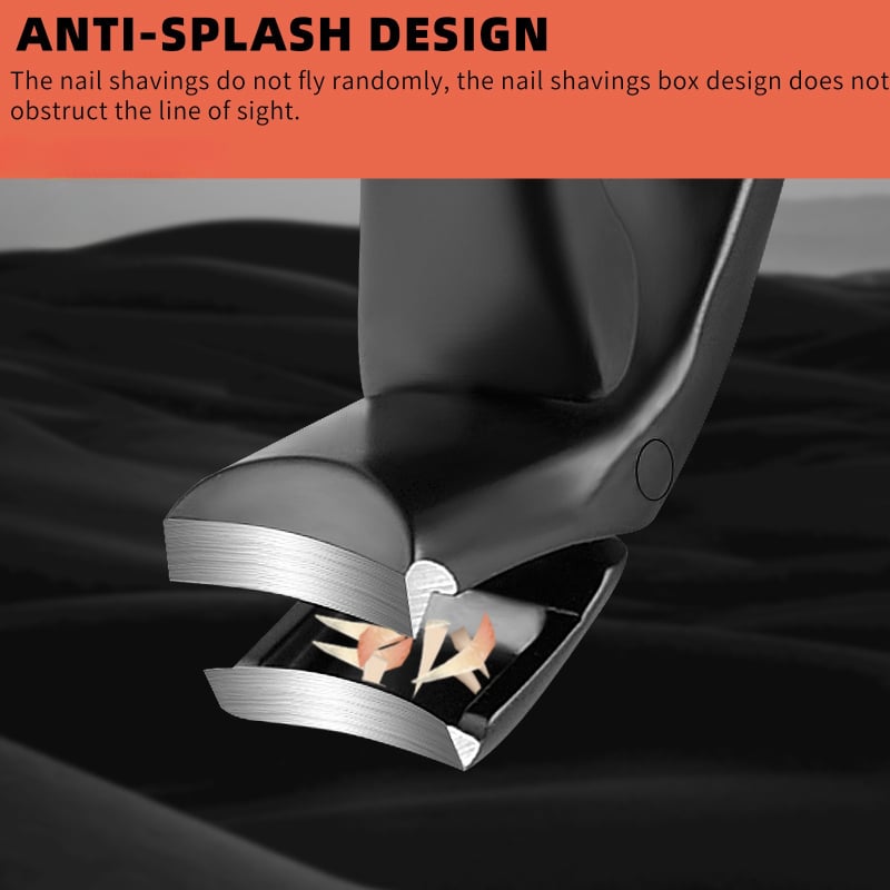 Клещи за нокти от неръждаема стомана, с голям отвор за захват, домашна употреба