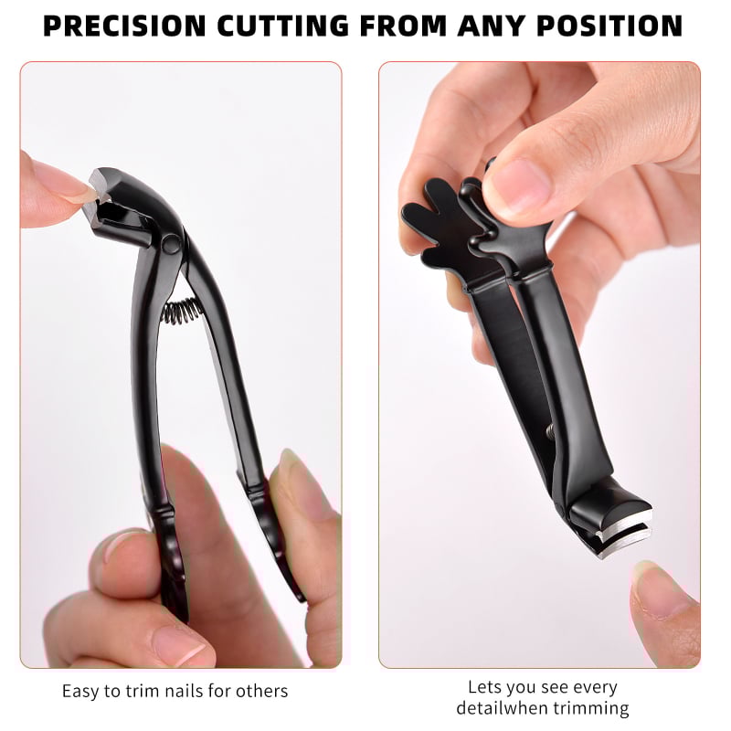 Клещи за нокти от неръждаема стомана, с голям отвор за захват, домашна употреба