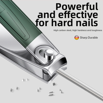 Σετ κοπτών νυχιών με κεκλιμένο και ευθύ στόμιο – φορητό οικιακό εργαλείο περιποίησης νυχιών, ανοξείδωτος χάλυβας με ηλεκτροπλατίωση