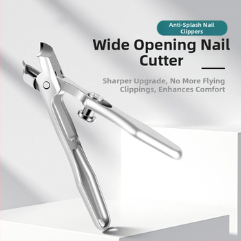 Σετ κοπτών νυχιών με μεγάλο άνοιγμα, πλαγίιος κόφτης, ανοξείδωτο ατσάλι – κατάλληλο για παχιά και σκληρά νύχια