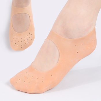 Διαφανείς σιλικονούχες καλτσάκια ποδιού, διαπνοή, αντιολισθητική φτέρνα, κοντός σωλήνας σχεδίαση, 90–95% περιεκτικότητα SEBS, για όλες τις εποχές, καθημερινές casual κάλτσες