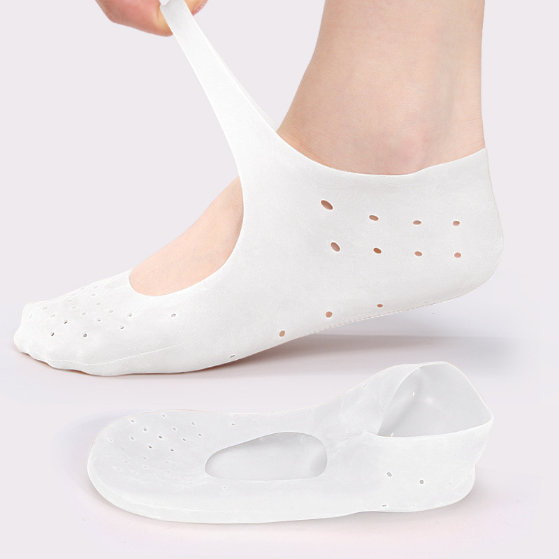 Διαφανείς σιλικονούχες καλτσάκια ποδιού, διαπνοή, αντιολισθητική φτέρνα, κοντός σωλήνας σχεδίαση, 90–95% περιεκτικότητα SEBS, για όλες τις εποχές, καθημερινές casual κάλτσες