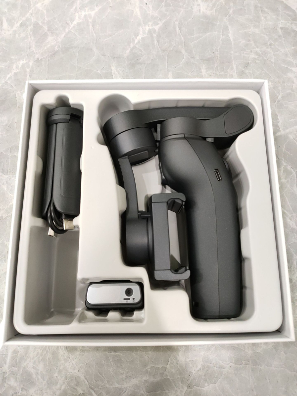 F12 Τρι-άξονικός σταθεροποιητής Smartphone με AI παρακολούθηση, για λήψεις και ζωντανή μετάδοση, με στήριγμα φωτισμού