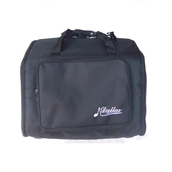 Dallas сгъваема чанта за акордеон — нейлонова раница за инструмент, модел 120 бас, 45 клавиши, двойни презрамки