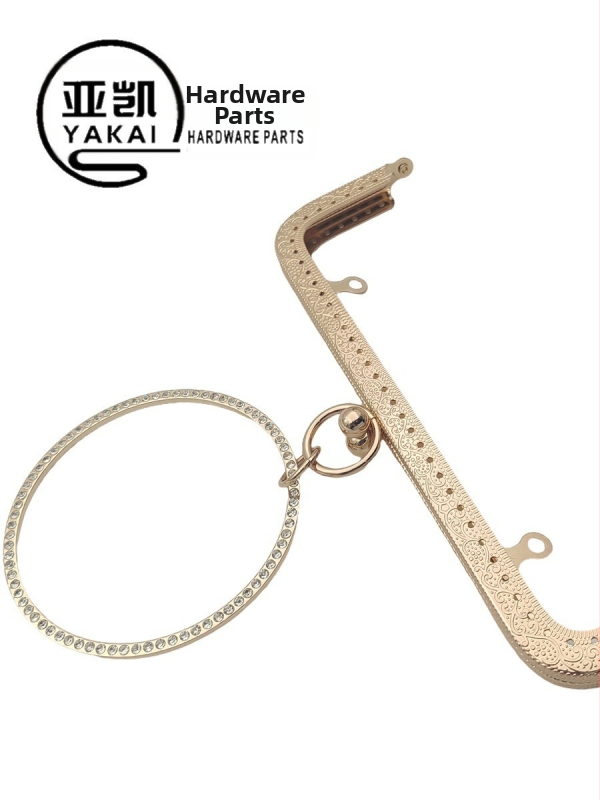 Хардуер за чанти – Желязо, марка YAKAI, флорална шарка, пролет 2025 издание