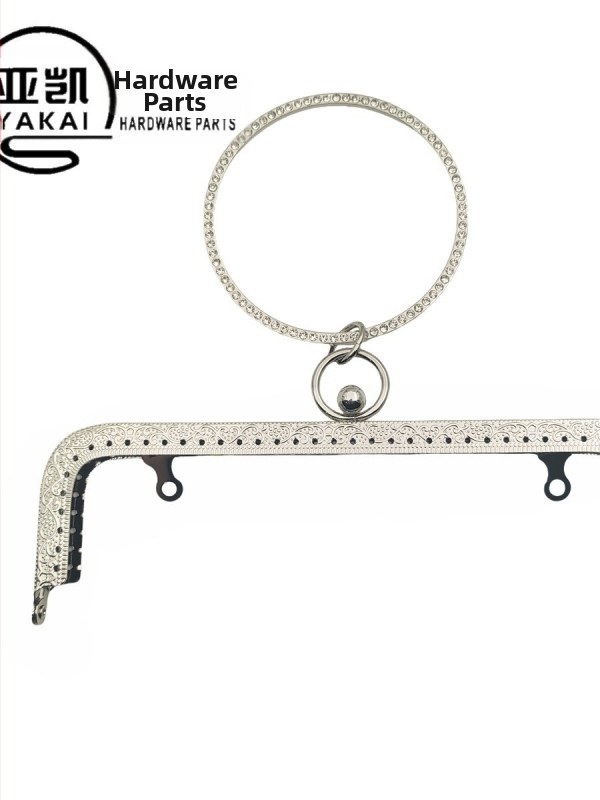 Хардуер за чанти – Желязо, марка YAKAI, флорална шарка, пролет 2025 издание