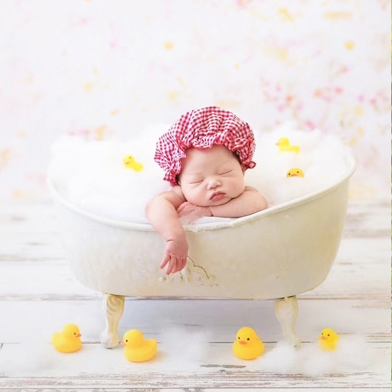 Fotogrāfiju rekvizīti: Dzelzs vannas veidnis zīdaiņiem — Mi Xi er, modelis Bathtub, materiāls dzelzs, produktu fotografēšanai