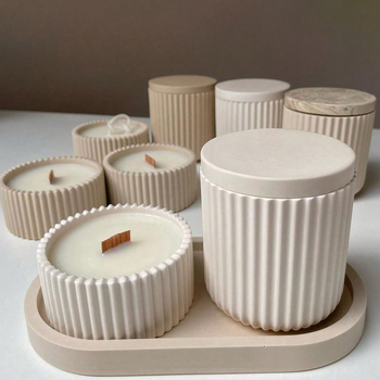 Σετ τριών σιλικόν καλουπιών για ρητίνη εποξειδική DIY διακοσμητικά επιτραπέζια, μη συμμετρικά σχέδια, δίσκος και βάζο