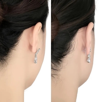 Zy Jewelry Silikono širdies formos ausų laikikliai, 20 vnt., injekcinis formavimas