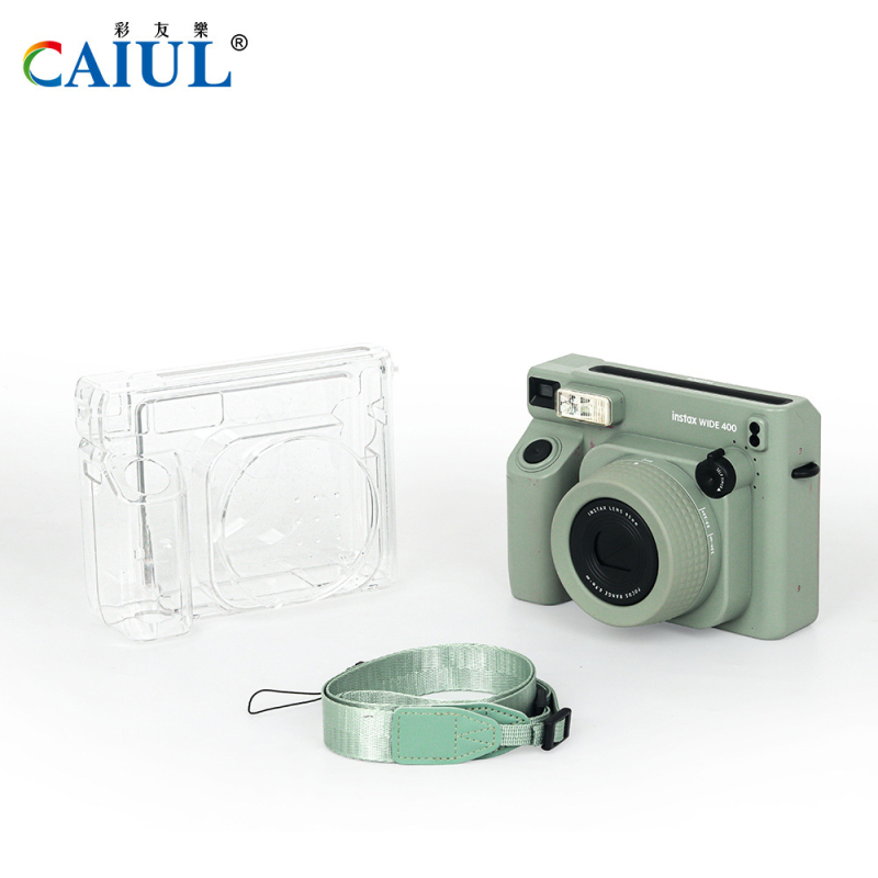 CAIUL Προστατευτική θήκη για Polaroid Wide 400 – κρυστάλλινη θήκη για στιγμιαία κάμερα