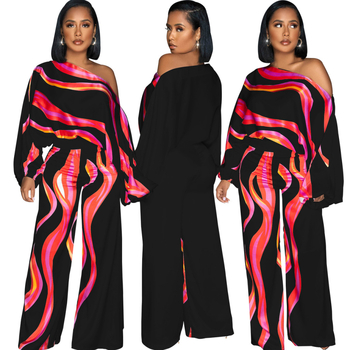 Kombinezon, britanski stil, široke nogavice, srednji obim struka, Health cloth tkanina s poliestrom i do 30% elastana