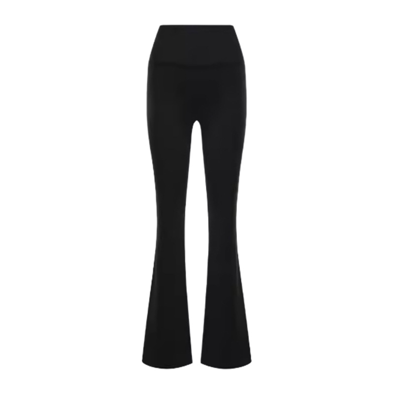 Nėščiųjų ir po gimdymo kelnes su pilvo parama, stora medžiaga, mikroelastinės, poliesterio 30–50% kirpimas, siauras