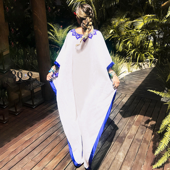 Sugarlotus/Shuhe Šifono paplūdimių palaidinė su gradientiniu raštu, 280 g, pamušalas: šifonas