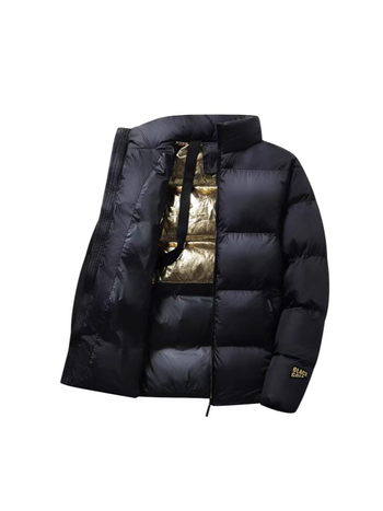 Unisex βαμβακερό μπουφάν με κουκούλα για τον χειμώνα, φερμουάρ, ύψωμένος γιακά