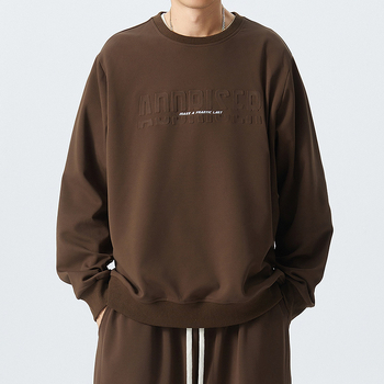 Mikina oversize s dugim rukavima, 100% poliester, blok uzorak s kontrastnim detaljima