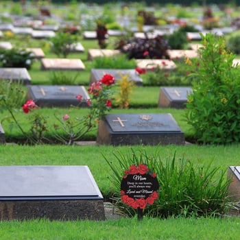 Hongyan metalna memorijalna ploča za vrt – moderni umjetnički stil, materijal željezo, pogodna za vjerske hramove i druge prostore