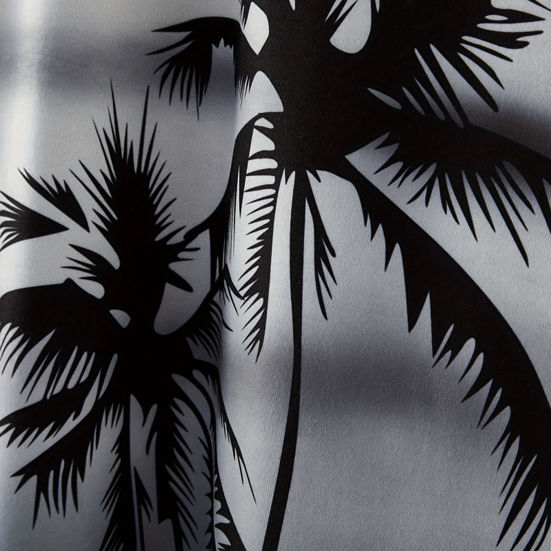 Ανδρικό εκτυπωμένο γιλέκο χωρίς μανίκια - λαιμός στρογγυλός, πολυεστέρας, μακρύ μήκος, ίσιο τελείωμα, τσέπη με πιέτες - Καλοκαίρι 2024