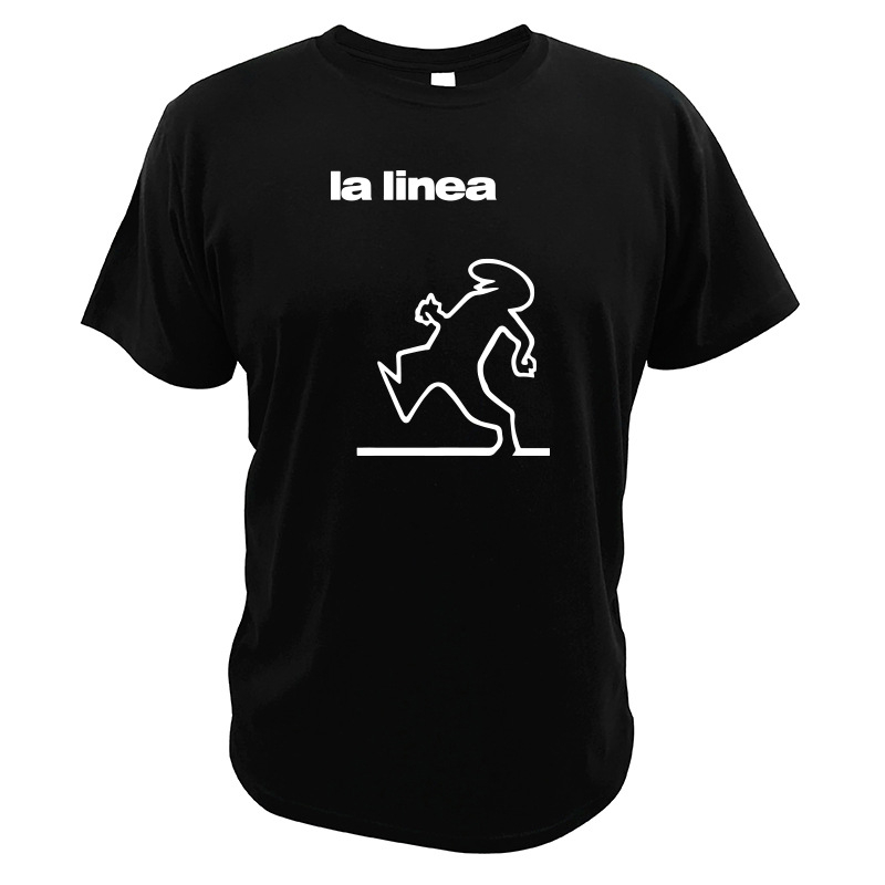 Majica Great Space Coaster La Linea streetwear, okrugli izrez, kratki rukav, pamuk, široki kroj