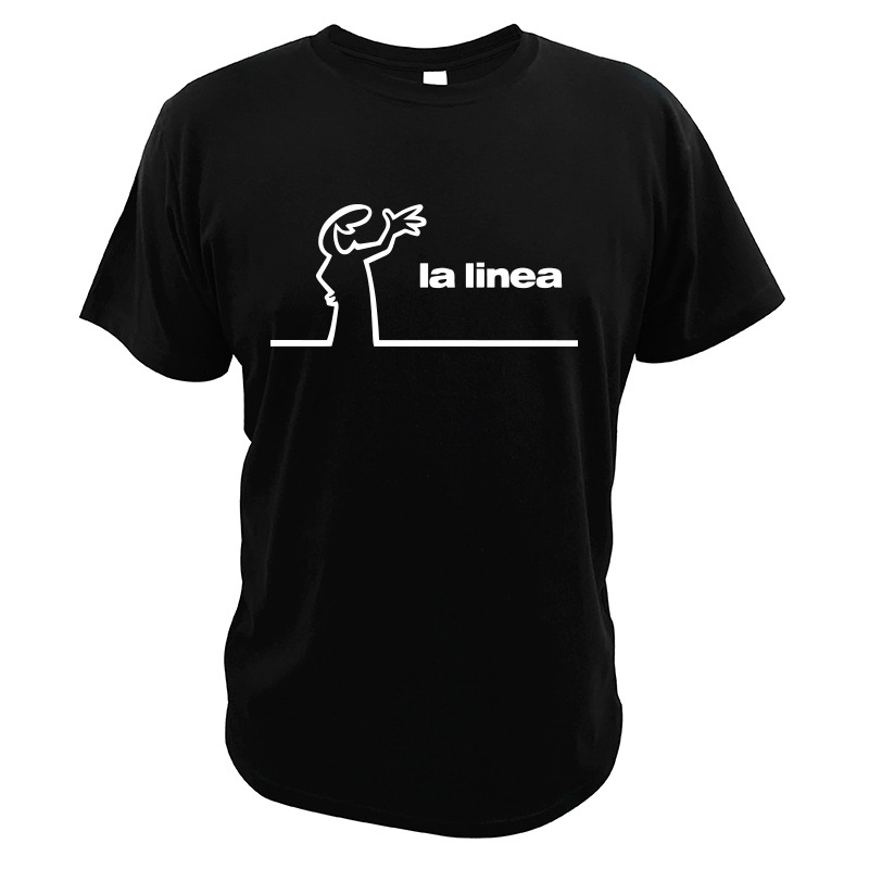 Majica Great Space Coaster La Linea streetwear, okrugli izrez, kratki rukav, pamuk, široki kroj