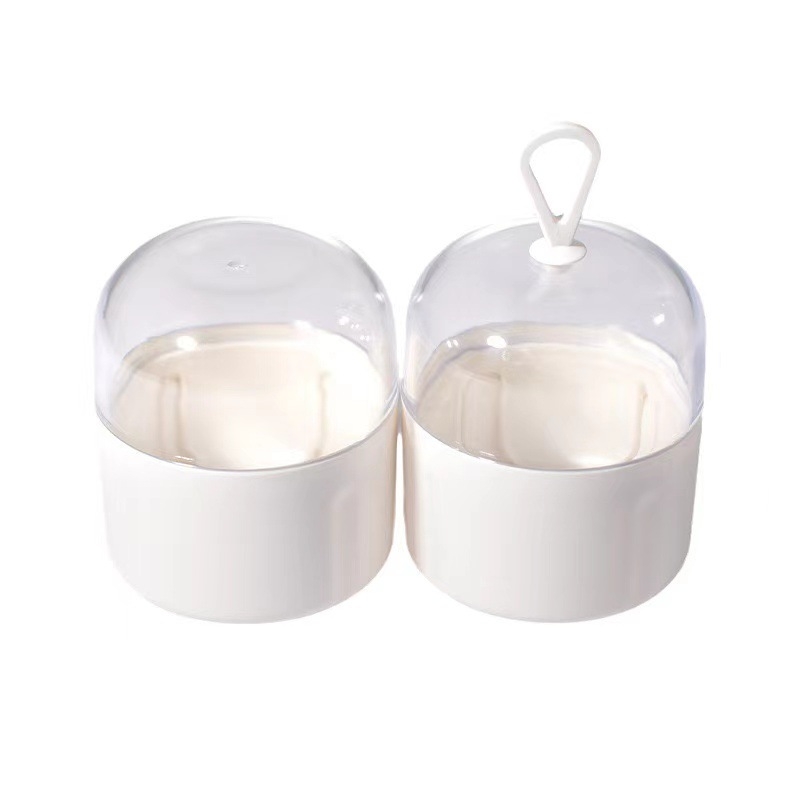 Σφουγγάρι μακιγιάζ σε σχήμα σταγόνας με θήκη αποθήκευσης διακοσμημένη με διαμάντια, 1 τεμάχιο, Μάρκα Default item