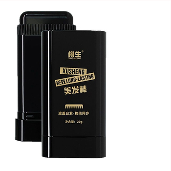 Еднократен стиков за боядисване на коса – бързо покрива сиви коси, с гребен за едновременно боядисване, безопасен за косата