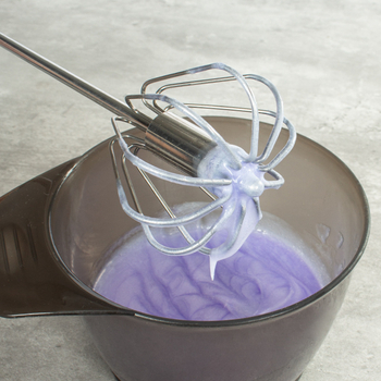 Nerūsējoša tērauda maisītājs krāsvielu krēmam, pusautomātisks/rokas maisīšanas krāsām, profesionālam frizieru salonam