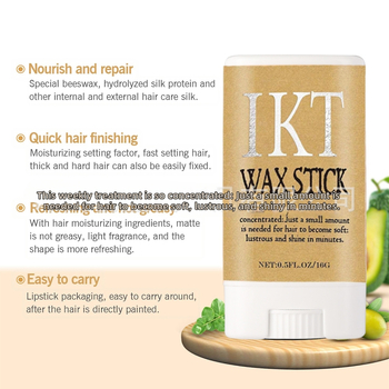 IKT Твърд восък за коса – финално оформяне на увредена коса, 75 g