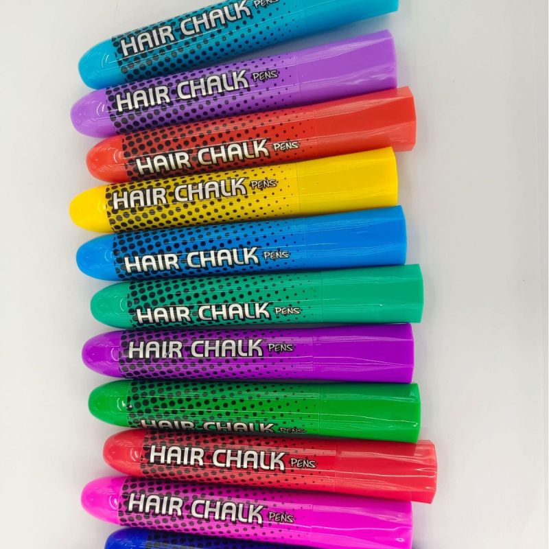 MD-700 matu krāsošanas nūjiņa ar apaļu galu, viegli mazgājama, 5 g, PP korpuss; logotipa drukāšana un personalizācija pieejama