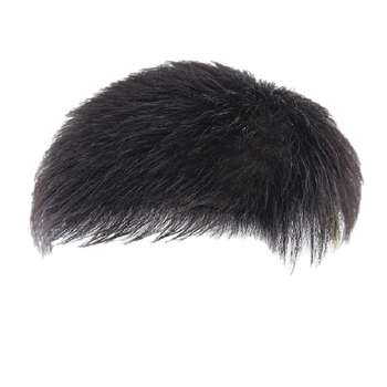 Мъжка перука BF23, естествена човешка коса, къса дължина, механизъм на обработка, неподходяща за горещо боядисване