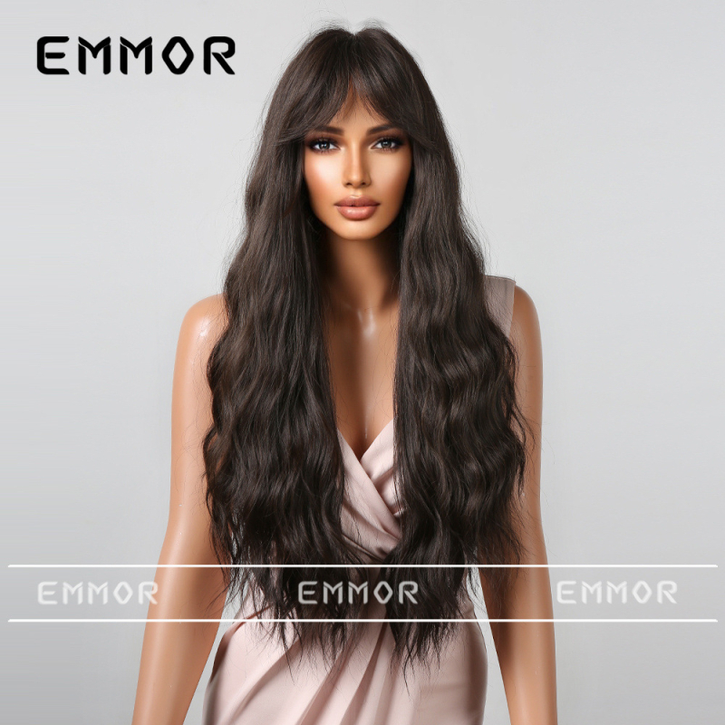 Cosplay parūka, garas cirtas matu ar astoņzīmju bangs, augstas temperatūras šķiedras, modelis LC2084-1, formas maiņas spēja