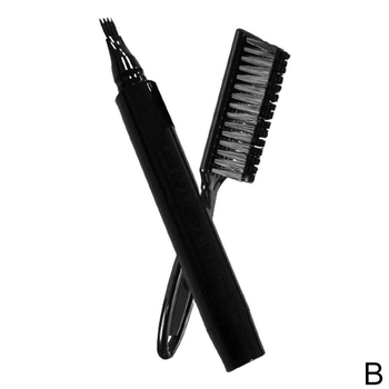 Комплект за брада: писалка за оформяне и четки за брада, водоустойчив, VERONNI/Bellonie, пластмасов, произход Guangzhou