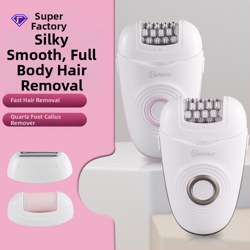 Ηλεκτρικός Αποτριχωτής HT-6258 με USB/Ηλεκτρική Τροφοδοσία, κεφαλή κοπής από ανοξείδωτο ατσάλι, πλήρες πλύσιμο όλου σώματος