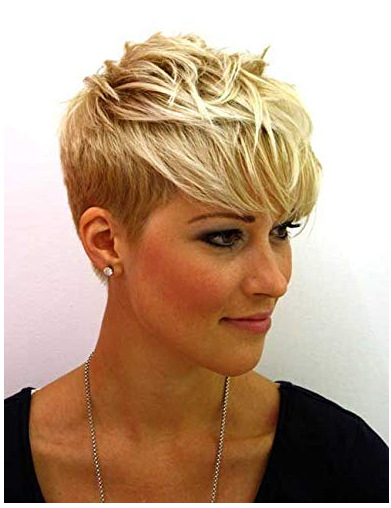Екзотична перука с къси пухкави къдрици, модел 0127A, коса от термоустойчива нишка, естествена и пухкава, за дами, диагонални ресни, механизъм на обработка