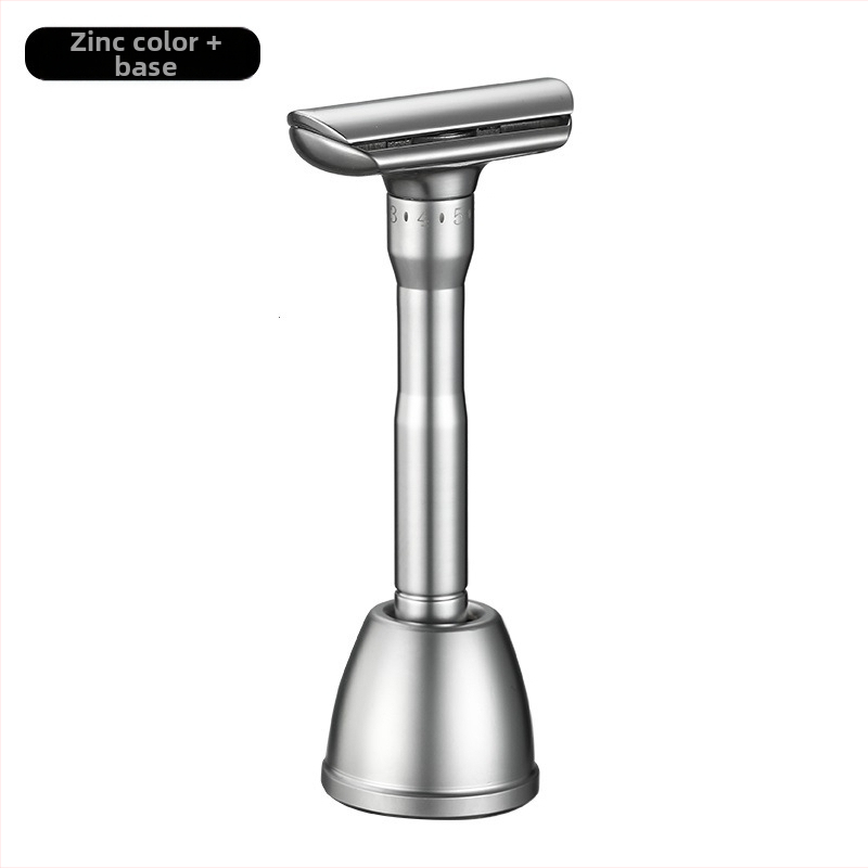 Χειροκίνητο ξυριστικό Tide, διπλής όψεως ανοξείδωτες λεπίδες, 8 στάδια ευκρινισμού, σετ 5 λεπίδων