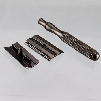 Geely Solid χειροκίνητο δίπλης όψης ξυριστικό με θήκη λεπίδων, κουτί 100 τεμάχια