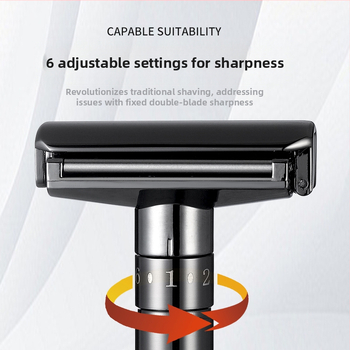 Chaoke Ανδρικός χειροκίνητος ξυριστήρας — αντιχαρακτικό, ρετρό σχεδίαση, διπλής όψεως λεπίδα