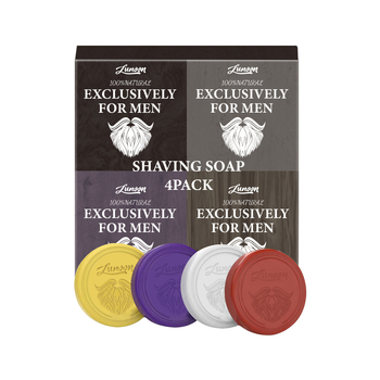 Σετ σαπουνιού ξυρίσματος LUNOON με πλούσιο αφρό για άνδρες, βαθύς καθαρισμός, κατάλληλο για όλους τους τύπους δέρματος