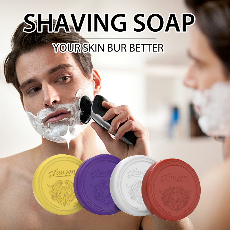 Σετ σαπουνιού ξυρίσματος LUNOON με πλούσιο αφρό για άνδρες, βαθύς καθαρισμός, κατάλληλο για όλους τους τύπους δέρματος
