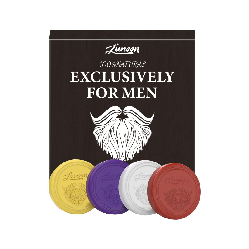 Σετ σαπουνιού ξυρίσματος LUNOON με πλούσιο αφρό για άνδρες, βαθύς καθαρισμός, κατάλληλο για όλους τους τύπους δέρματος