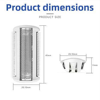 Ανταλλακτική κεφαλή για Philips BG2040 κουρευτική μηχανή, NX-3, κεφαλή κοπής με τρεις λεπίδες, εισαγόμενος χάλυβας, πλένεται, για υγρή και ξηρή χρήση